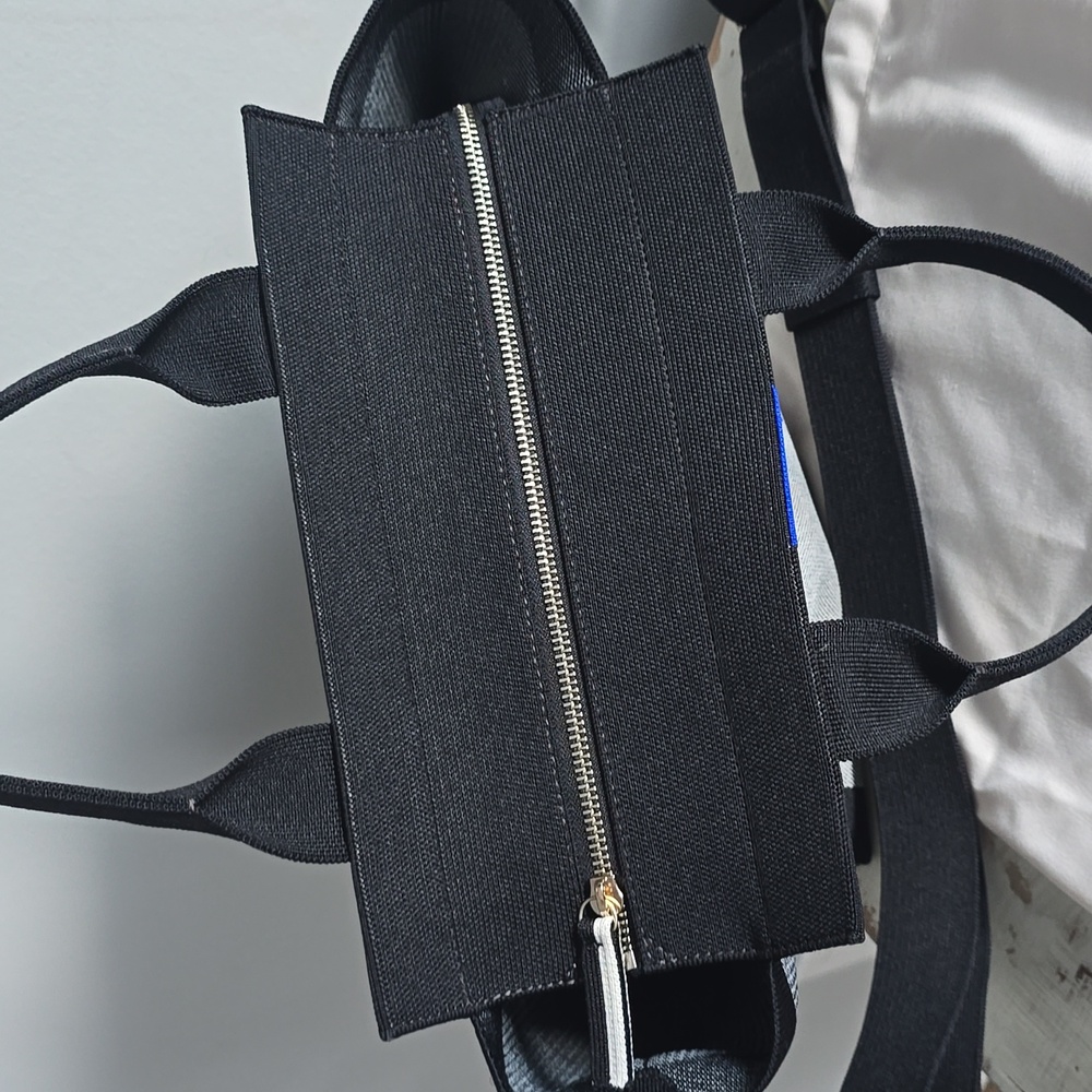 Rothy's The Handbag In Gray/Black - Picture 8 of 11